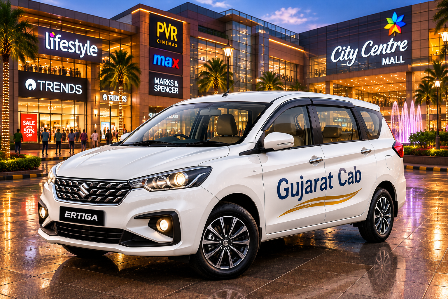 SUV Ertiga Cab Gujarat