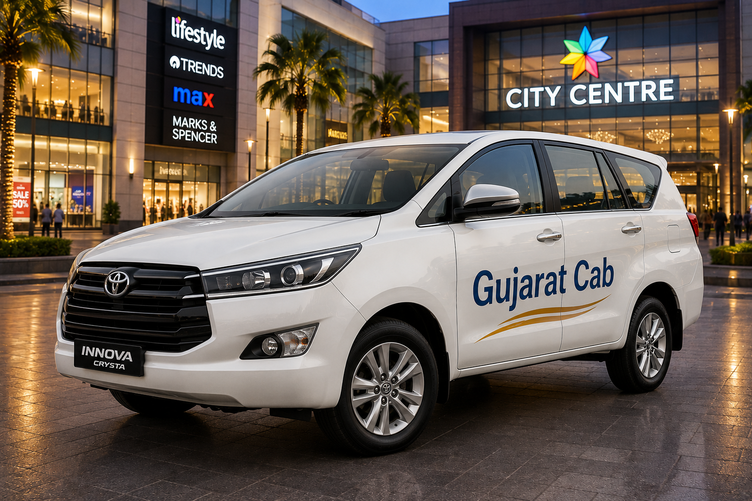 Innova Crysta Cab Gujarat